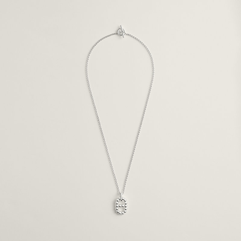 Chaine d'ancre Alea II beaded pendant, large model | Hermès Macau SAR